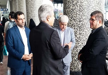 بازدید مدیرعامل راه‌ آهن از ایستگاه راه آهن شهید رئیسی مشهد