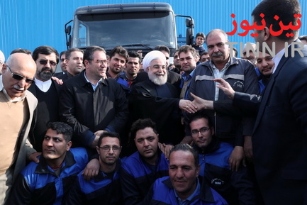 افتتاح خط تولید خودروی تجاری سنگین با نام «چاپار»
