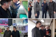 بازدید میدانی معاونان وزارت راه و شهرسازی از ایستگاه راه‌آهن قم 