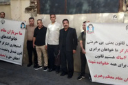 تجمع رانندگان استیجاری ایثارگر مقابل نهاد ریاست جمهوری