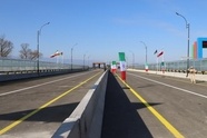 CONSTRUCTION WORKS UNDERWAY AT THE ASTARA BORDER BRIDGE, SET FOR COMPLETION