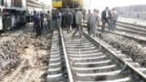 واژگونی قطار در ایستگاه بکران شاهرود