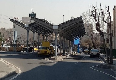 افتتاح نخستین پایانه تاکسیرانی خورشیدی 
