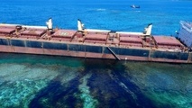 Grounded Bulk Carrier Leaking Heavy Fuel Oil Near UNESCO World Heritage Site