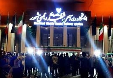فیلم | پرترددترین ایستگاه راه آهن کشور به نام رئیس جمهور شهید نامگذاری شد
