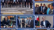 بازدید مدیرعامل راه‌ آهن جمهوری آذربایجان از مرکز لجستیک و بندر خشک آپرین
