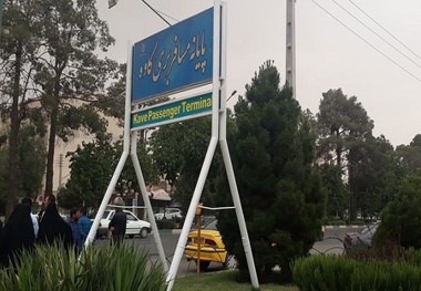 وقتی رانندگان اتوبوس خط اصفهان برای استراحت به چمن  پناه می برند