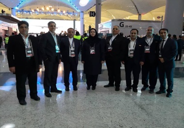 حضور شرفبافی در افتتاح بزرگترین فرودگاه جهان