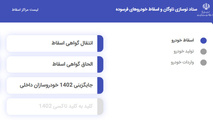 سامانه ستاد نوسازی ناوگان و اسقاط خودروهای فرسوده راه اندازی شد