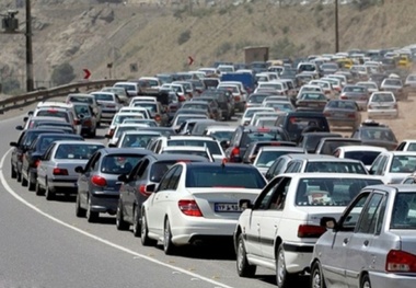 تردد در جاده های برون شهری 10 درصد کاهش یافت