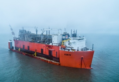 EXMAR’s Tango FLNG sets sail to Argentina