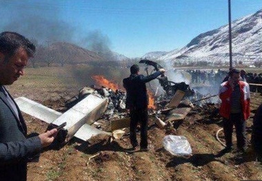 سقوط مرگبار بالگرد در 