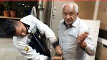 نمایش فقر و بی‌خانمانی در مترو