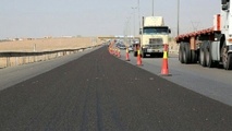 عملیات اجرای آسفالت حفاظتی در آزادراه قزوین - کرج آغاز شد