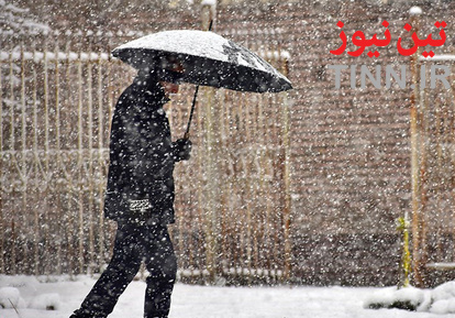 بارش سنگین برف در گیلان