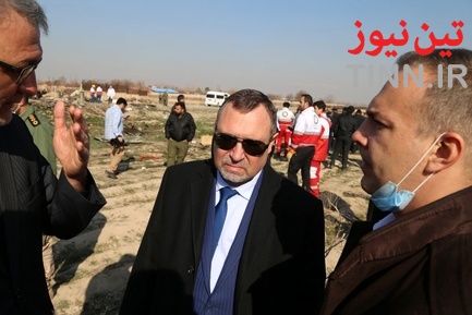 بازدید سفیر اکراین از محل حادثه سقوط هواپیمای اوکراینی حوالی فرودگاه امام خمینی(ره)