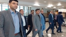 استقبال از اولین مسافران نوروزی و کادر پرواز در فرودگاه گرگان