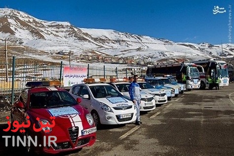 گزارش تصویری تجهیزات زمستانی پلیس راه