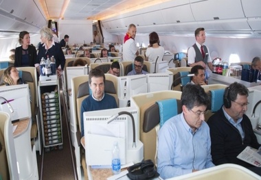 Airbus A350-1000 performs early long flight