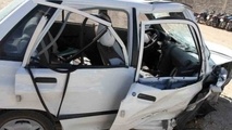 مصدوم شدن ۶ نفر در برخورد ۲ خودرو پراید و سمند در بابل