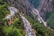 آخرین وضعیت ترافیکی جاده‌ های کشور: ترافیک سنگین در جاده چالوس و آزادراه کرج به قزوین