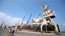 Explosion Damages Ship Carrying Wheat to Yemen