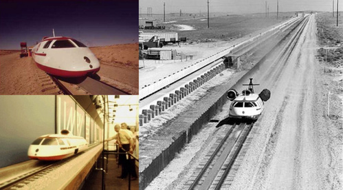 Hovertrain؛ قطار راکتی (1)