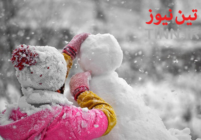 بارش سنگین برف در گیلان