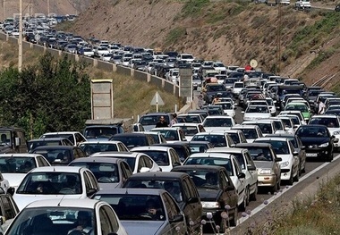 ترافیک سنگین در برخی از محورهای مواصلاتی کشور