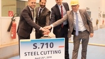 First Steel Cut for P&O Cruises’ Newest Ship

