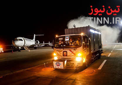 ضدعفونی فرودگاه بین المللی اهواز