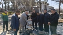 آیین روز درختکاری در راه‌ آهن تهران برگزار شد/راه‌ آهن؛ پیشگام حمل‌ ونقل پاک و توسعه فضای سبز
