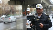 بارش باران در محورهای مواصلاتی دو استان کشور 