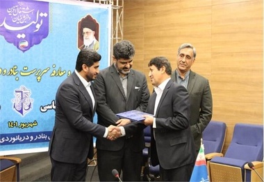 سرپرست بنادر و دریانوردی گلستان معارفه شد 