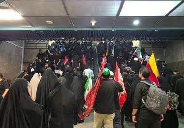 توقف خدمات 7 ایستگاه متروی تهران به‌دلیل تراکم شدید جمعیت 