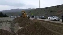 ایمن سازی و تسطیح گردنه اسدآباد و نورآباد 
