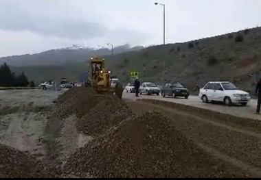  ایمن سازی و تسطیح گردنه اسدآباد و نورآباد 