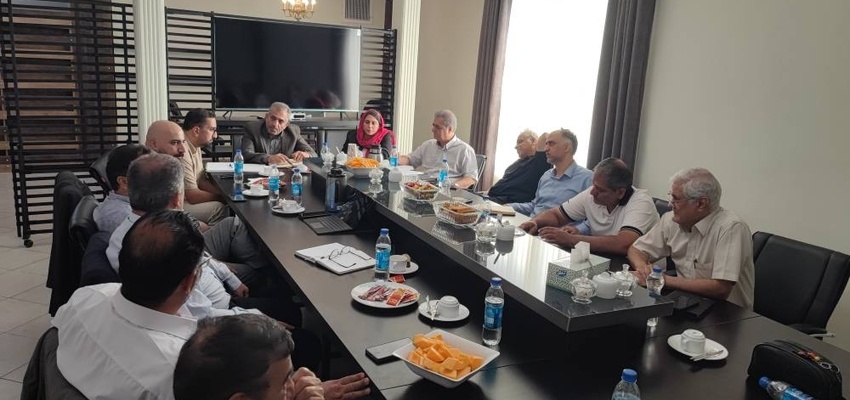 جلسه کارگروه نت انجمن صنایع ریلی ایران برگزار شد