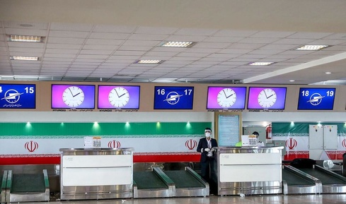 عملیات گندزدایی فرودگاه بین المللی مشهد