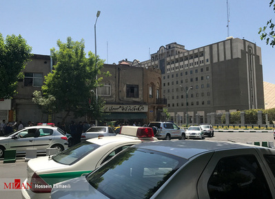 خیابان های اطراف مجلس
