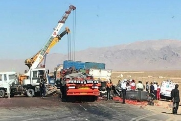 تصادف وحشتناک کامیون؛ چرا رانندگی شغل سختی است؟+ فیلم