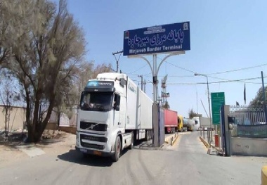  Over 2.6 Million Tons of Cargo Transited through Northern Borders of Sistan and Baluchestan 