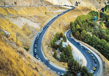 انسداد مقطعی جاده چالوس به فردا موکول شد