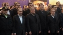 حضور نجفی در مرقد امام (ره)