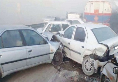 گزارش خودروسازان از تصادف زنجیره ای بهبهان
