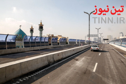 افتتاح پل طبقاتی صدر(1392)