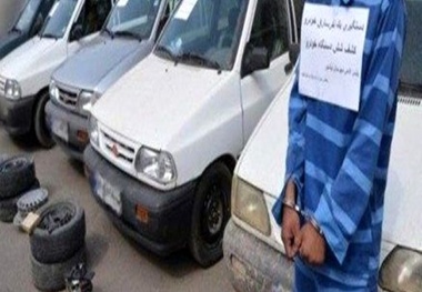 باند سارقان خودرو دلیجان دستگیر شد