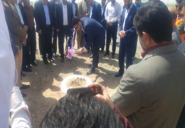  کلنگ زنی دو پل در گتوند 