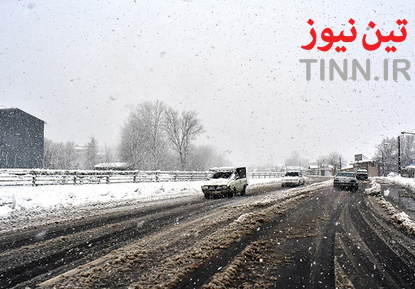 بارش سنگین برف در گیلان