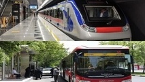 خدمات دهی مترو و خطوط بی آر تی تبریز فردا رایگان شد
